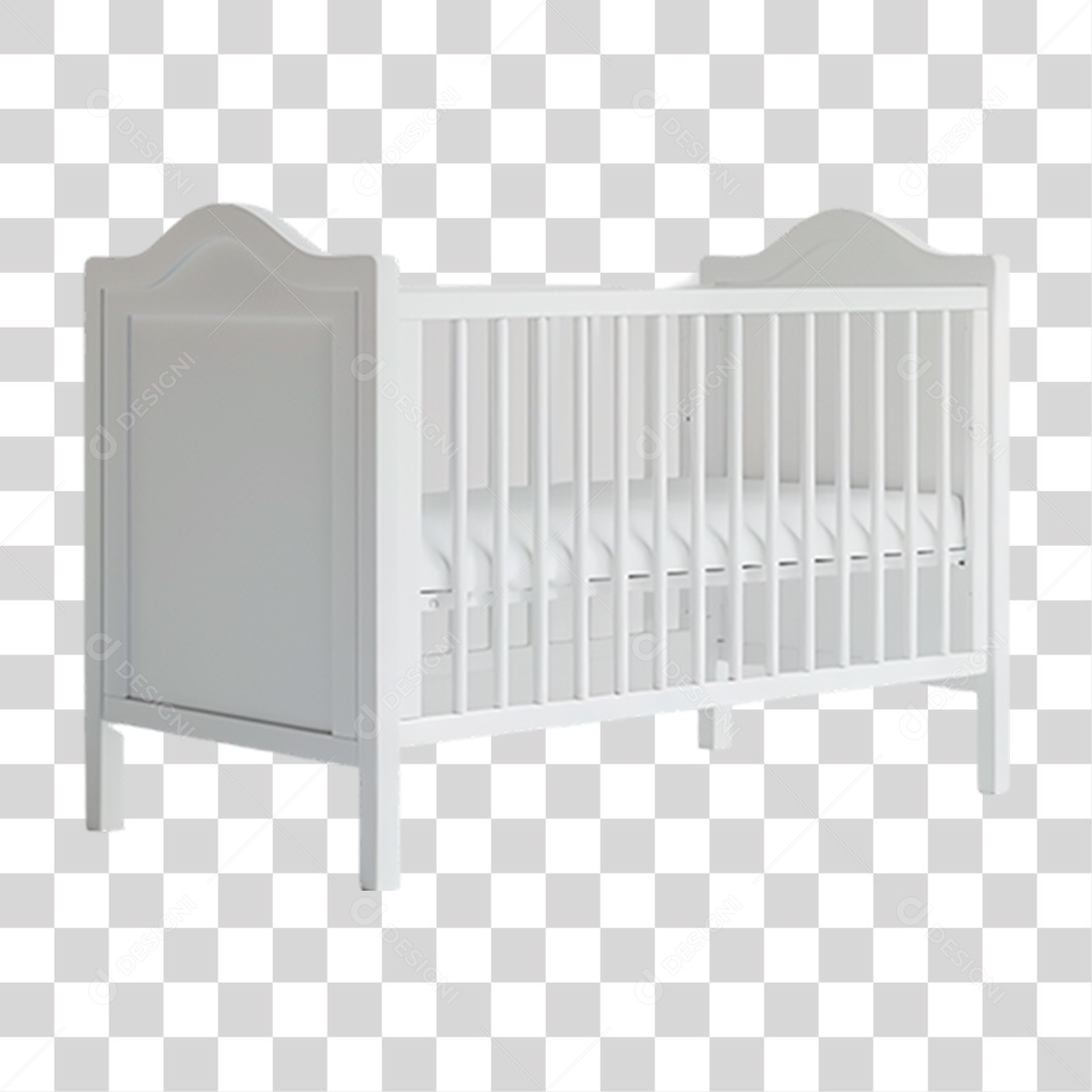 Berço de Madeira PNG Transparente