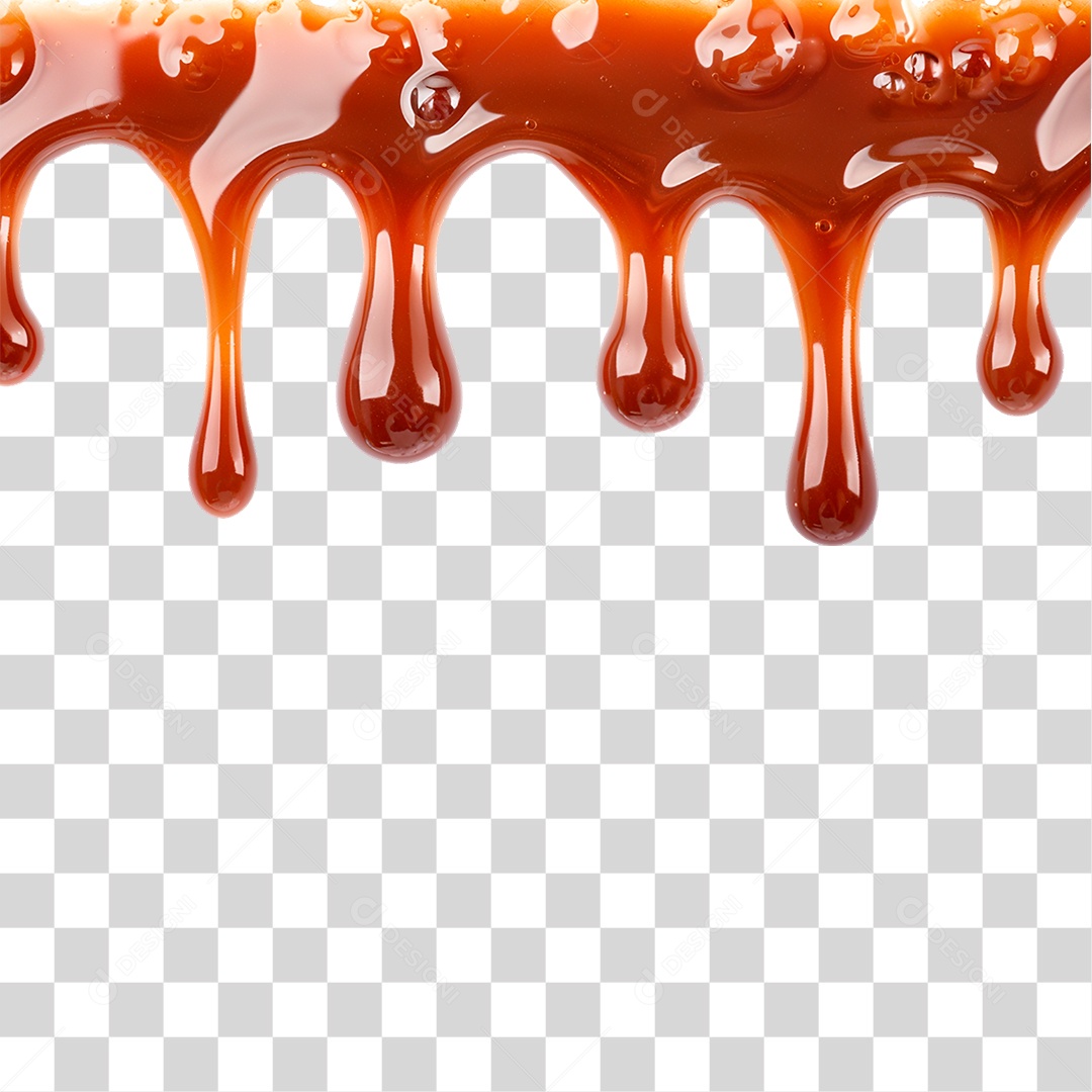 Gotas de Caramelo PNG Transparente