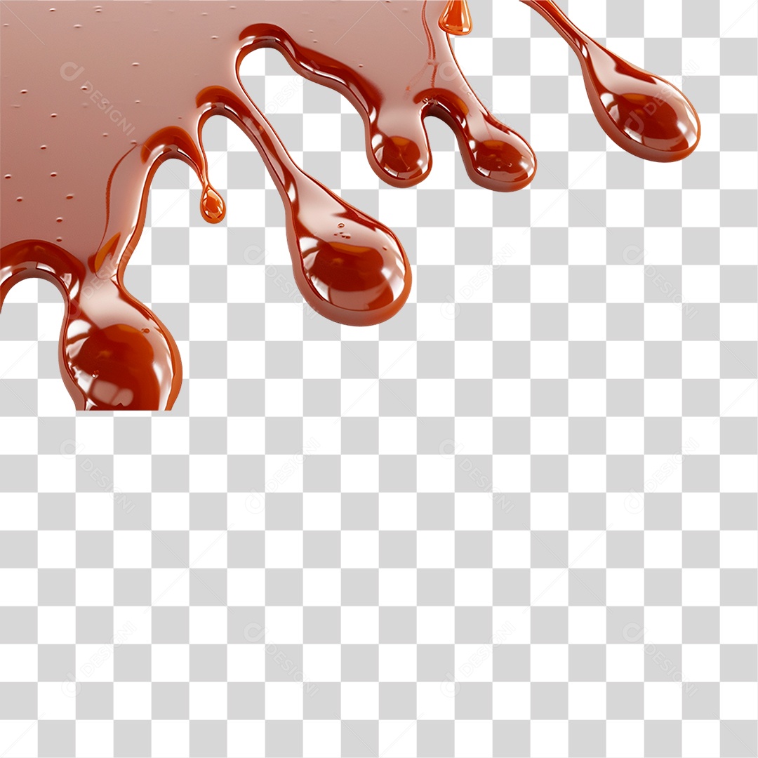 Gotas de Caramelo PNG Transparente