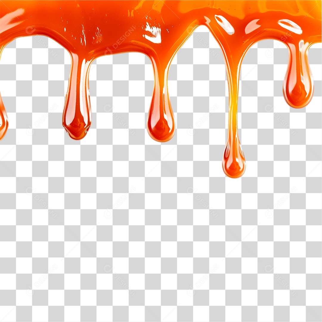 Gotas de Caramelo PNG Transparente