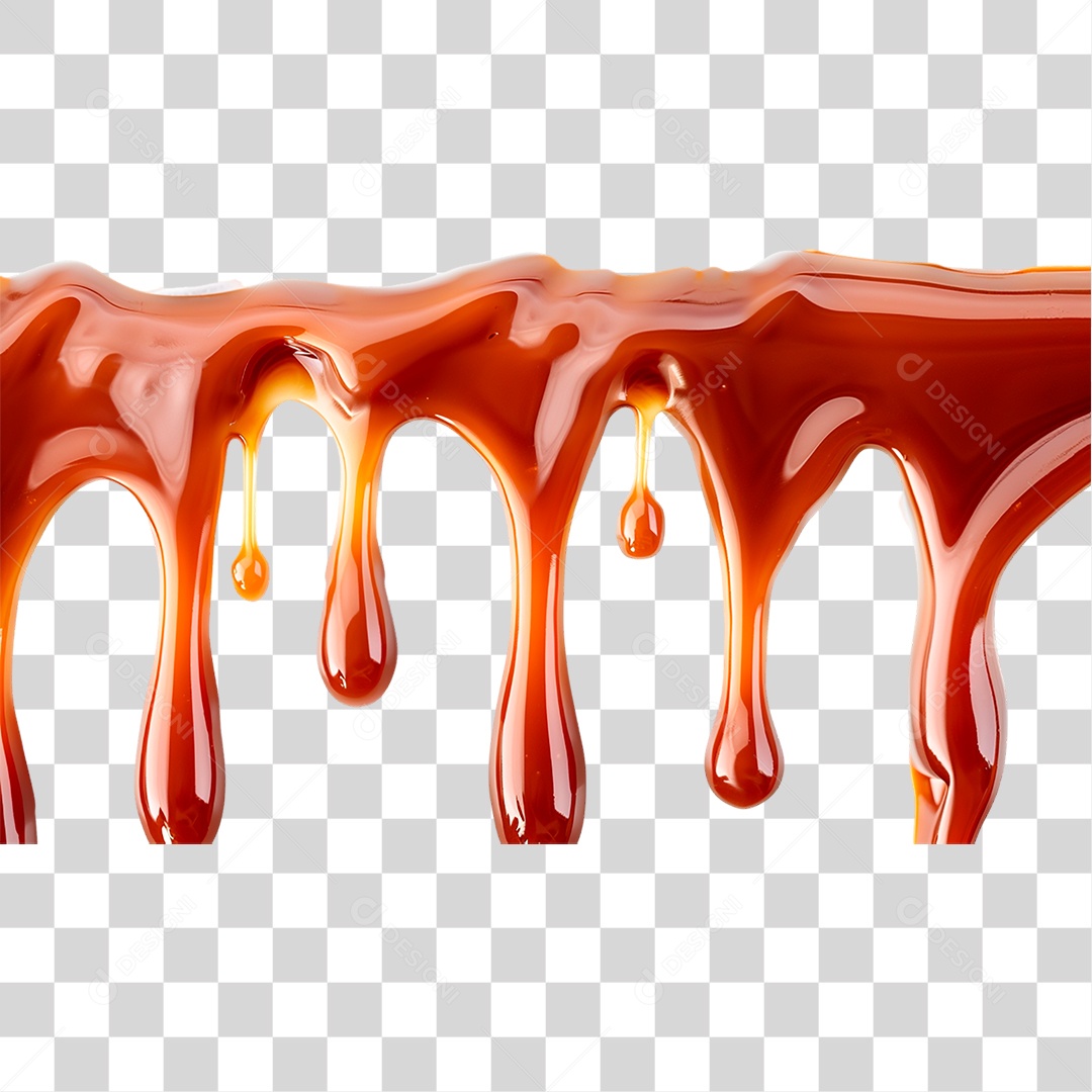 Gotas de Caramelo PNG Transparente