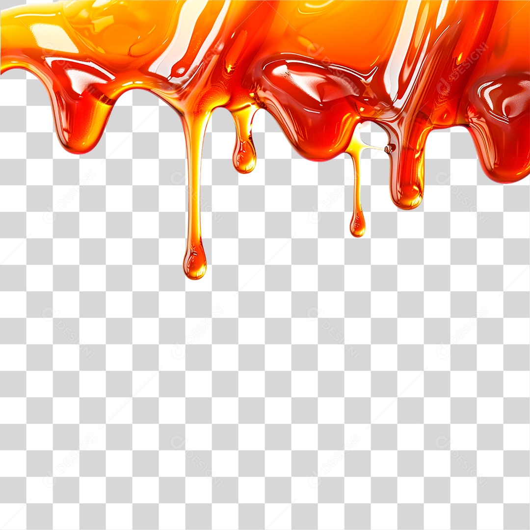 Gotas de Caramelo PNG Transparente