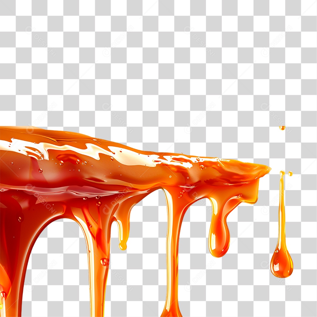 Gotas de Caramelo PNG Transparente
