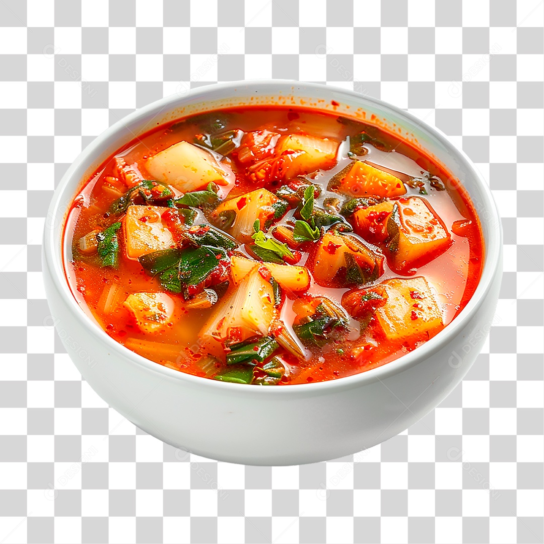 Tigela de Sopa PNG Transparente