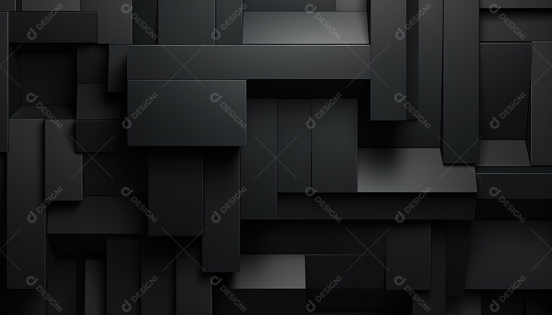 Onda negra de partículas e linhas