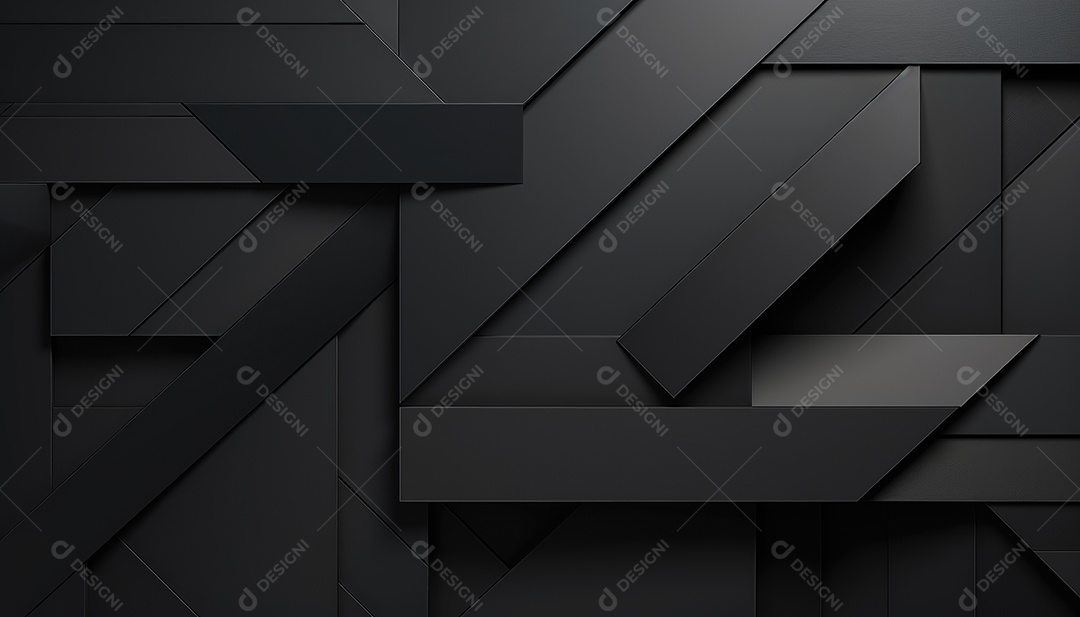 Onda negra de partículas e linhas