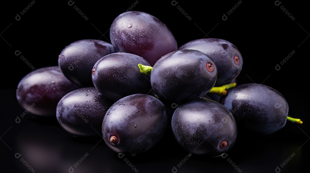 Alta qualidade um único jamun fresco