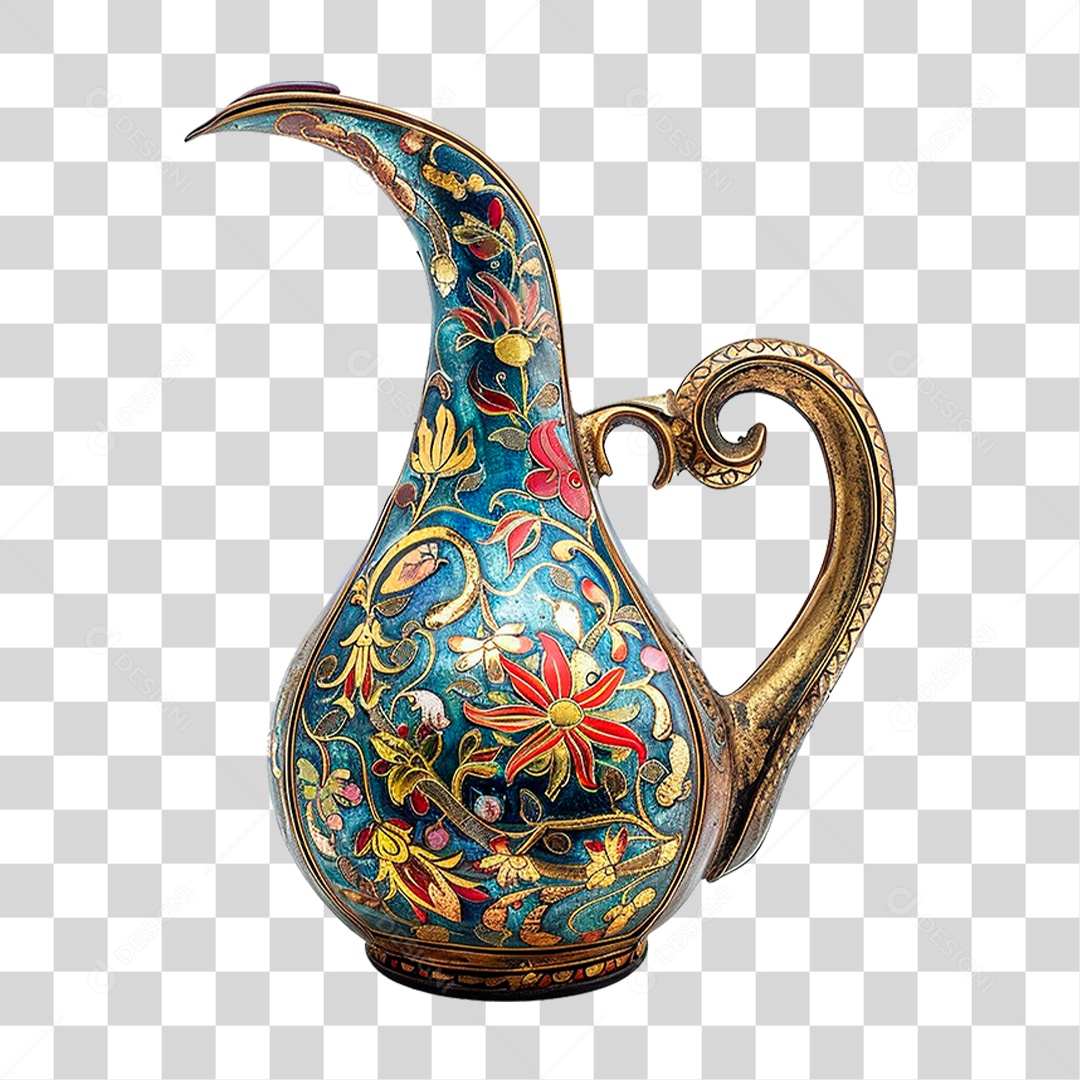 Vaso de Cerâmica PNG Transparente