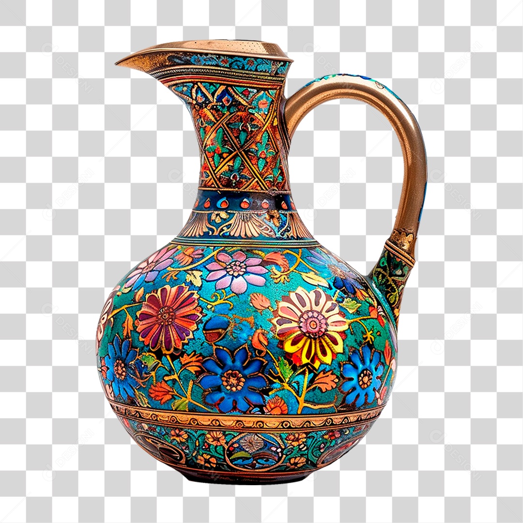 Vaso de Cerâmica PNG Transparente