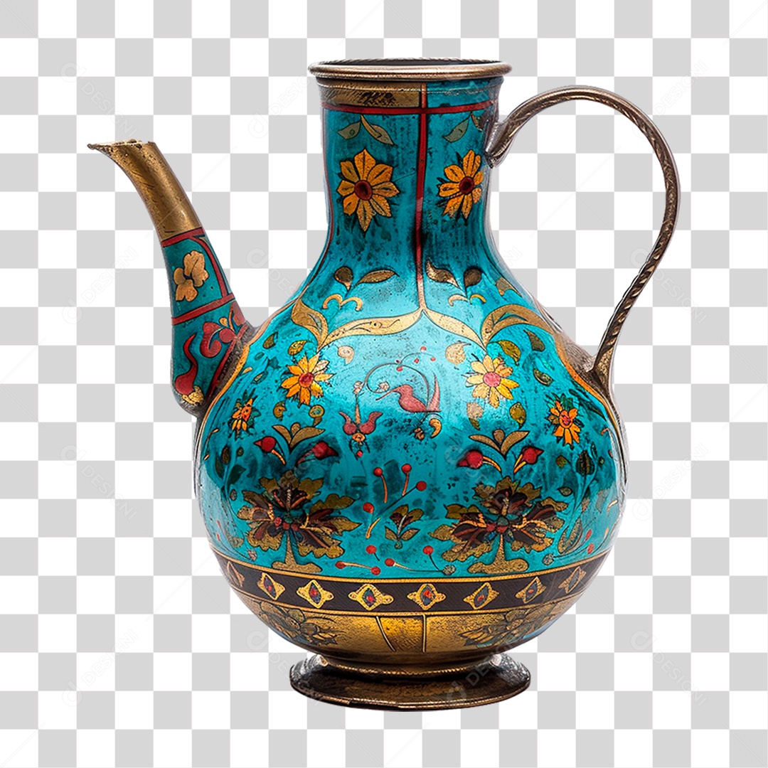 Vaso de Cerâmica PNG Transparente