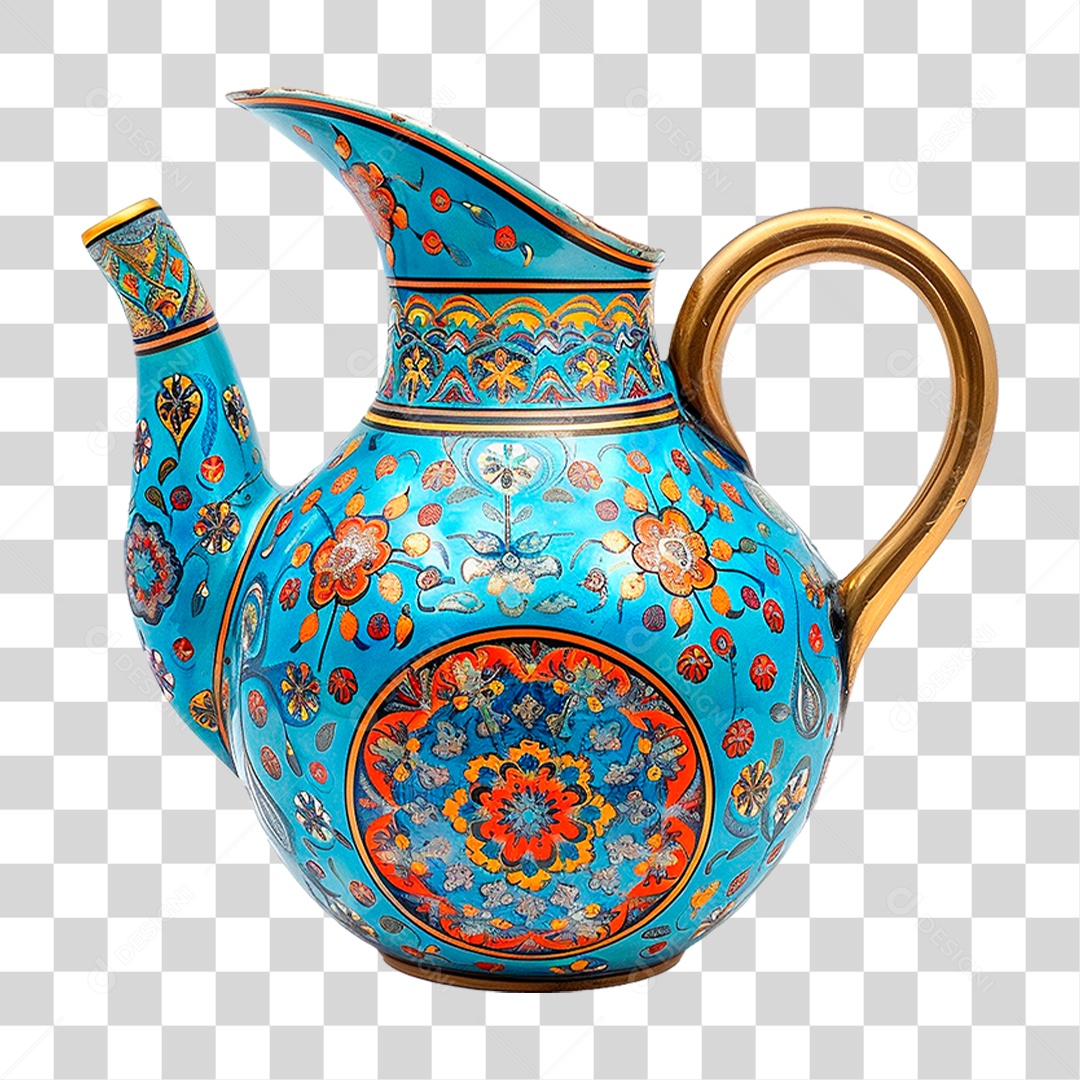 Vaso de Cerâmica PNG Transparente