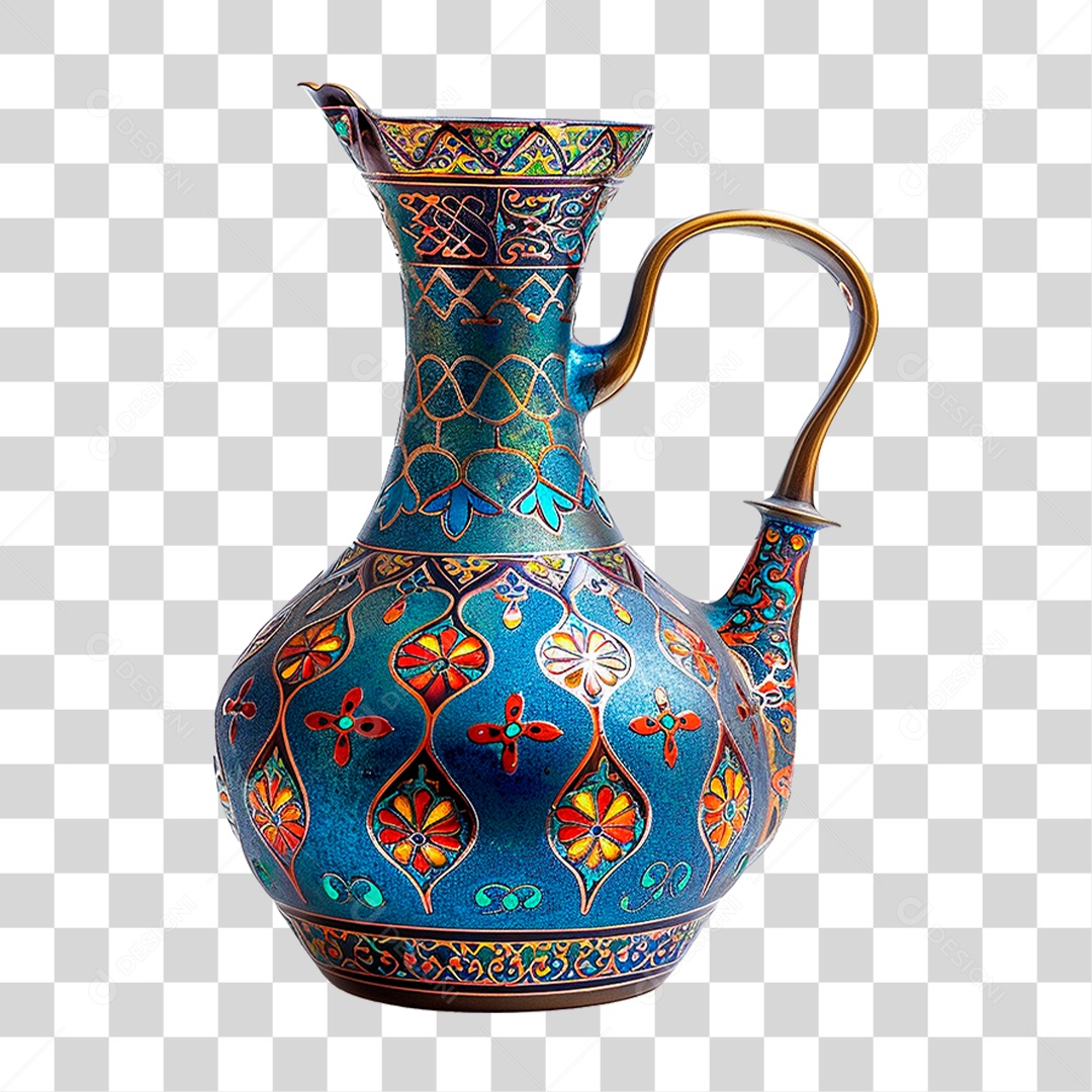 Vaso de Cerâmica PNG Transparente