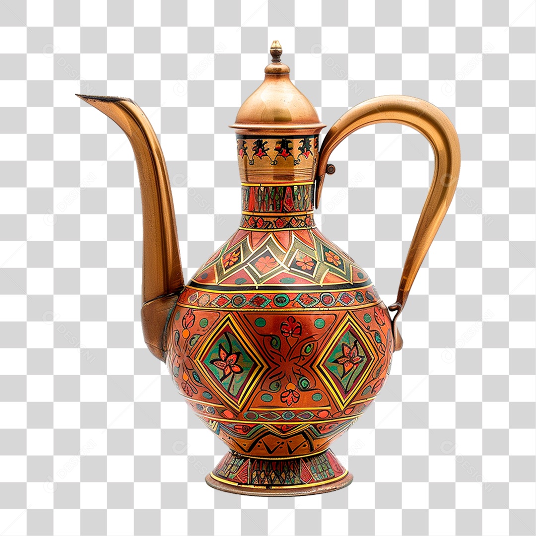 Vaso de Cerâmica PNG Transparente