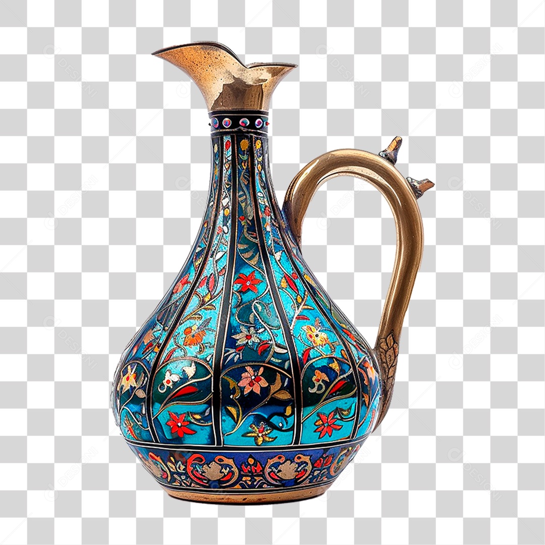 Vaso de Cerâmica PNG Transparente