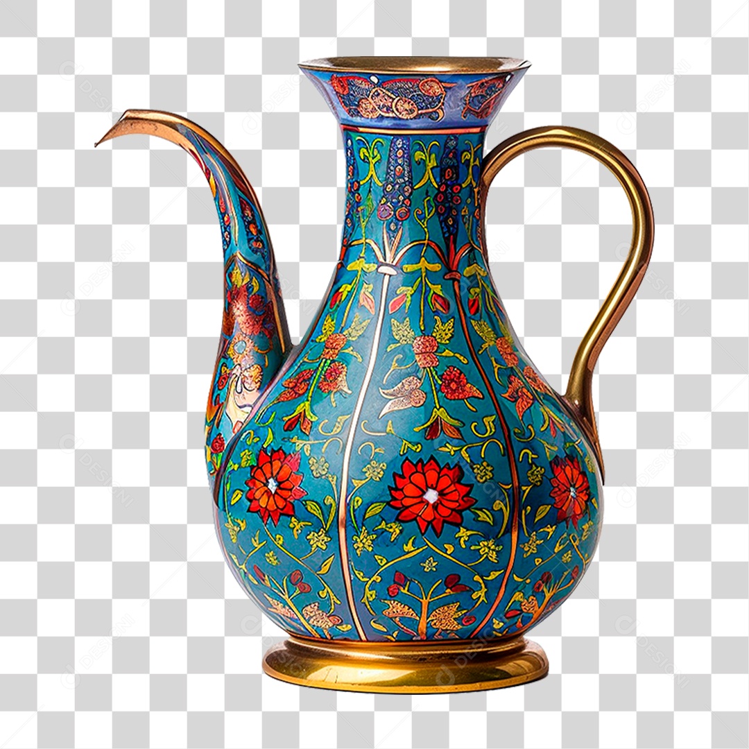 Vaso de Cerâmica PNG Transparente