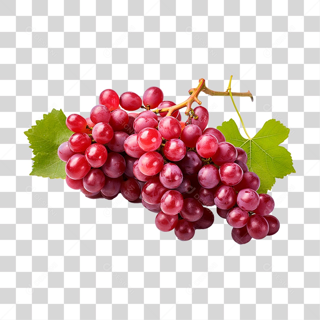 Cacho de Uva PNG Transparente