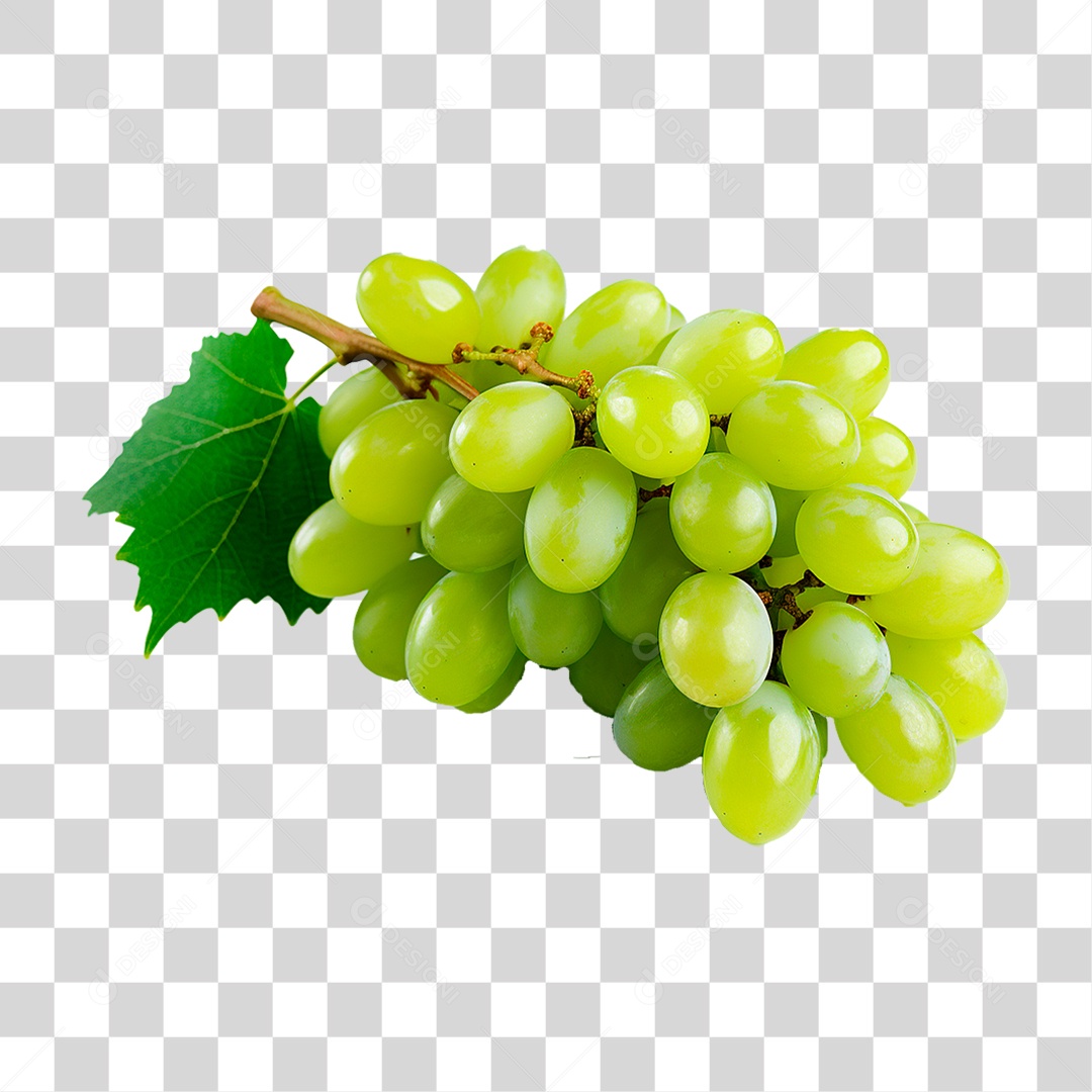 Uva Verde PNG Transparente