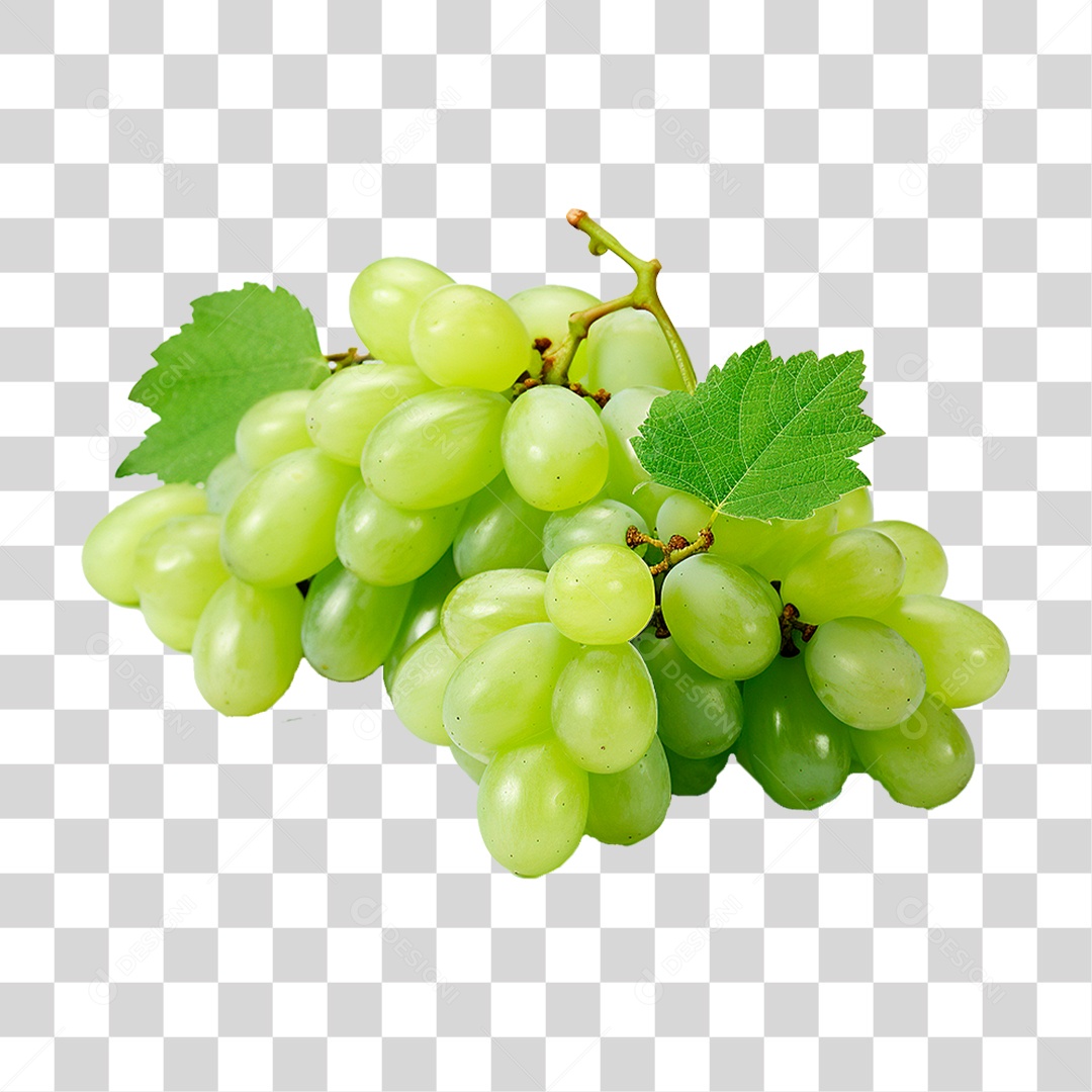 Uva Verde PNG Transparente
