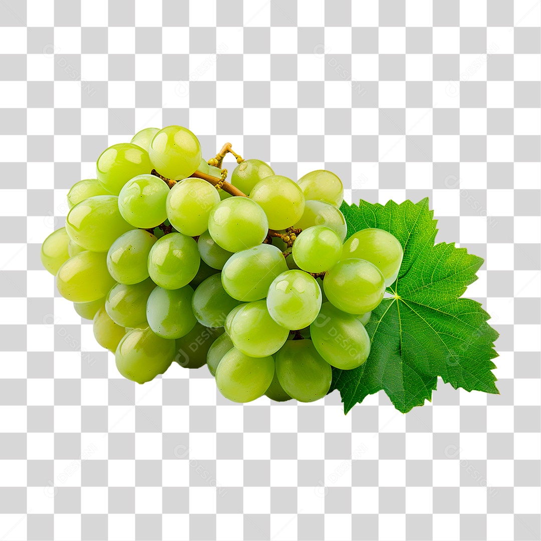 Uva Verde PNG Transparente