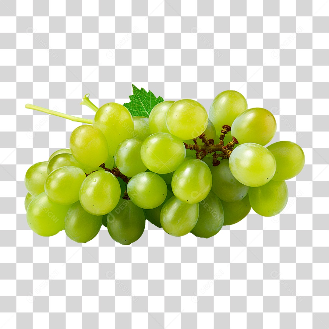 Uva Verde PNG Transparente