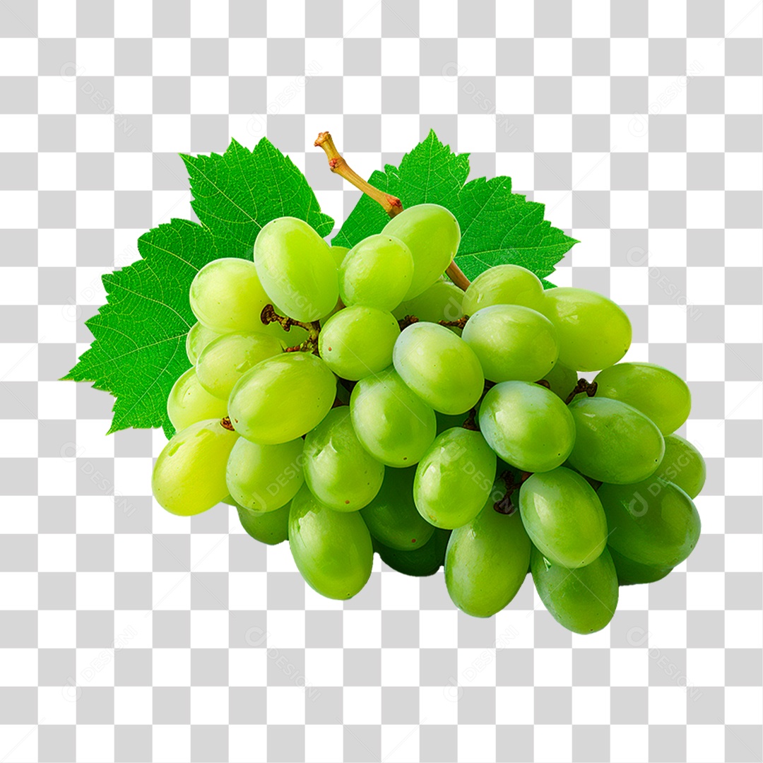 Uva Verde PNG Transparente