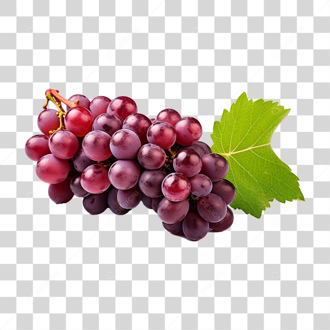 Cacho de Uva PNG Transparente