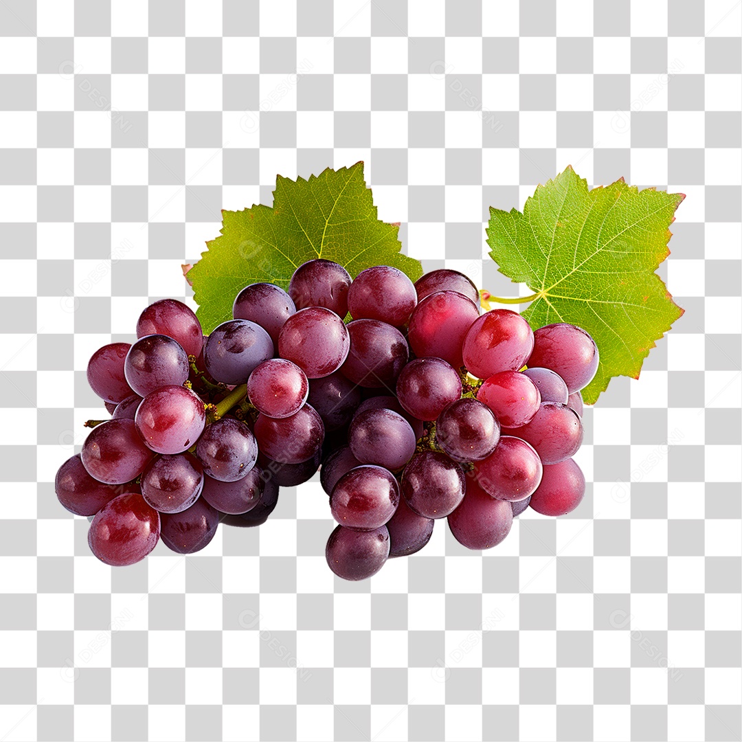 Cacho de Uva PNG Transparente