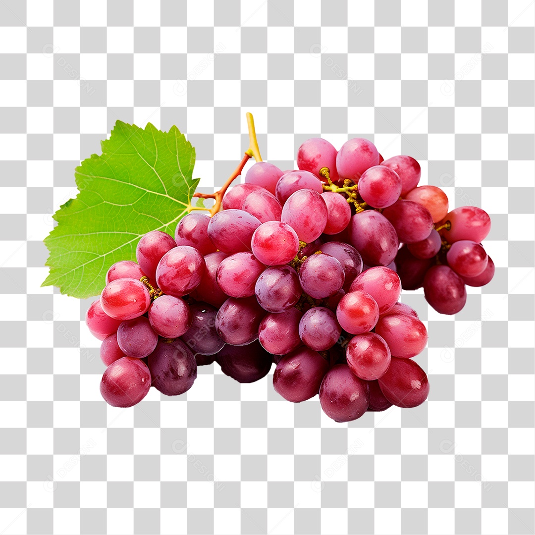 Cacho de Uva PNG Transparente
