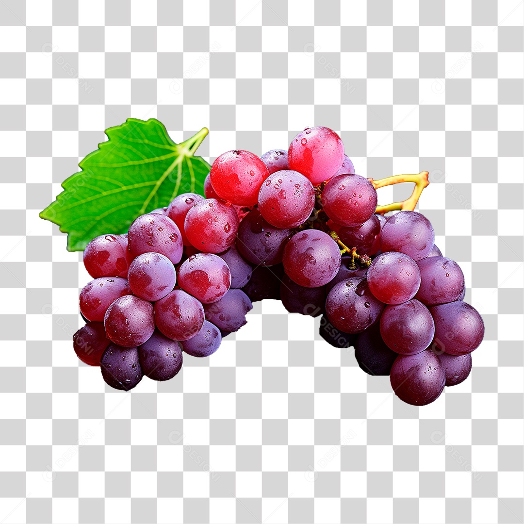 Cacho de Uva PNG Transparente