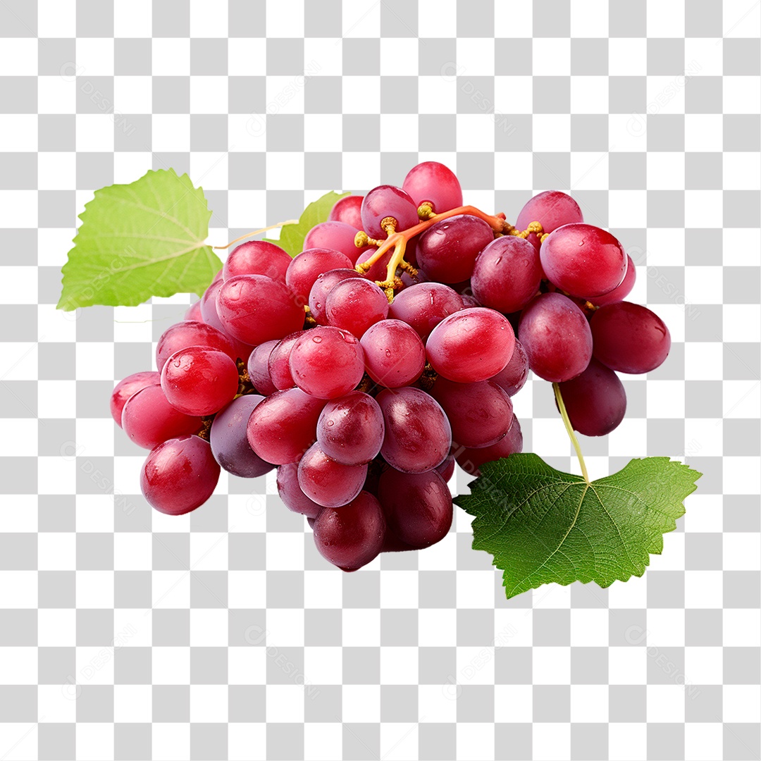 Cacho de Uva PNG Transparente