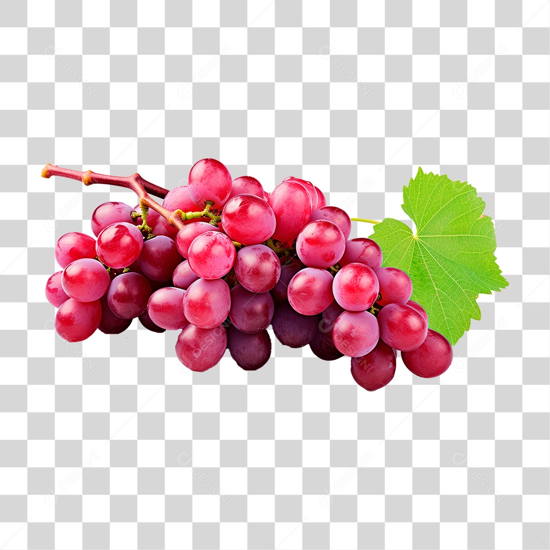 Cacho de Uva PNG Transparente