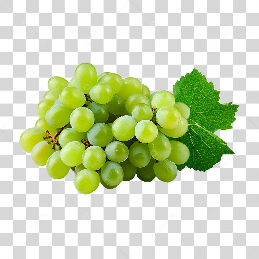 Uva Verde PNG Transparente
