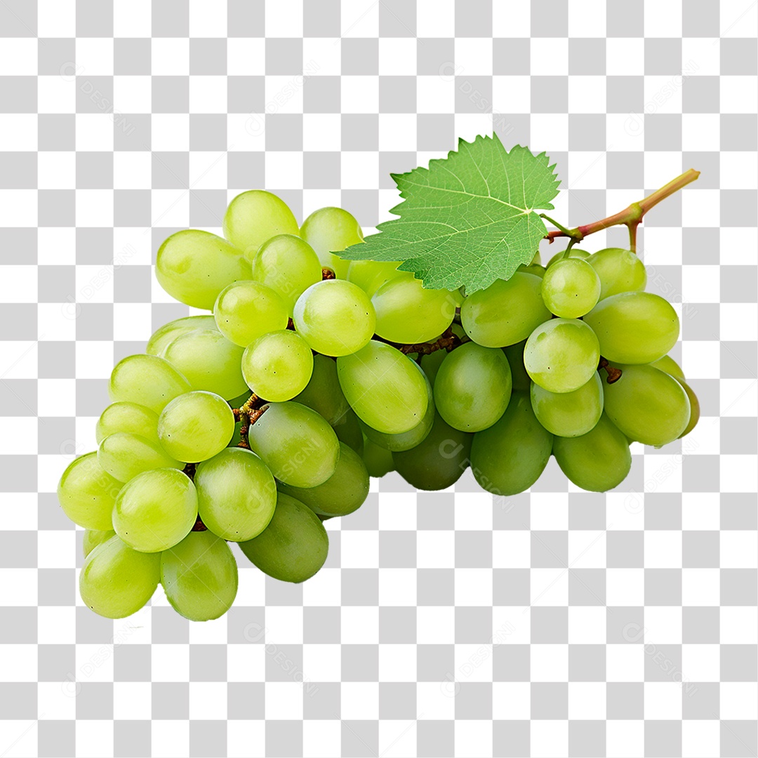 Uva Verde PNG Transparente