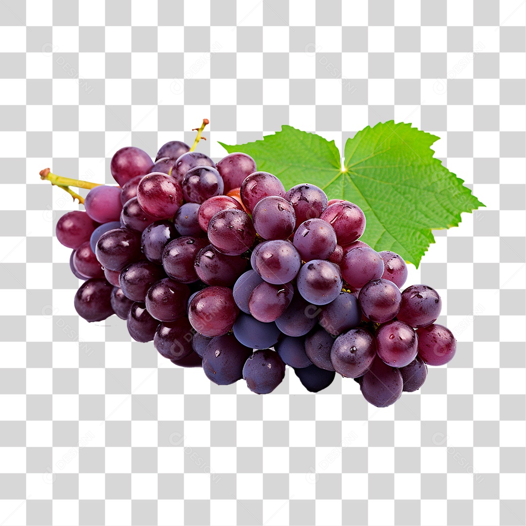 Cacho de Uva PNG Transparente