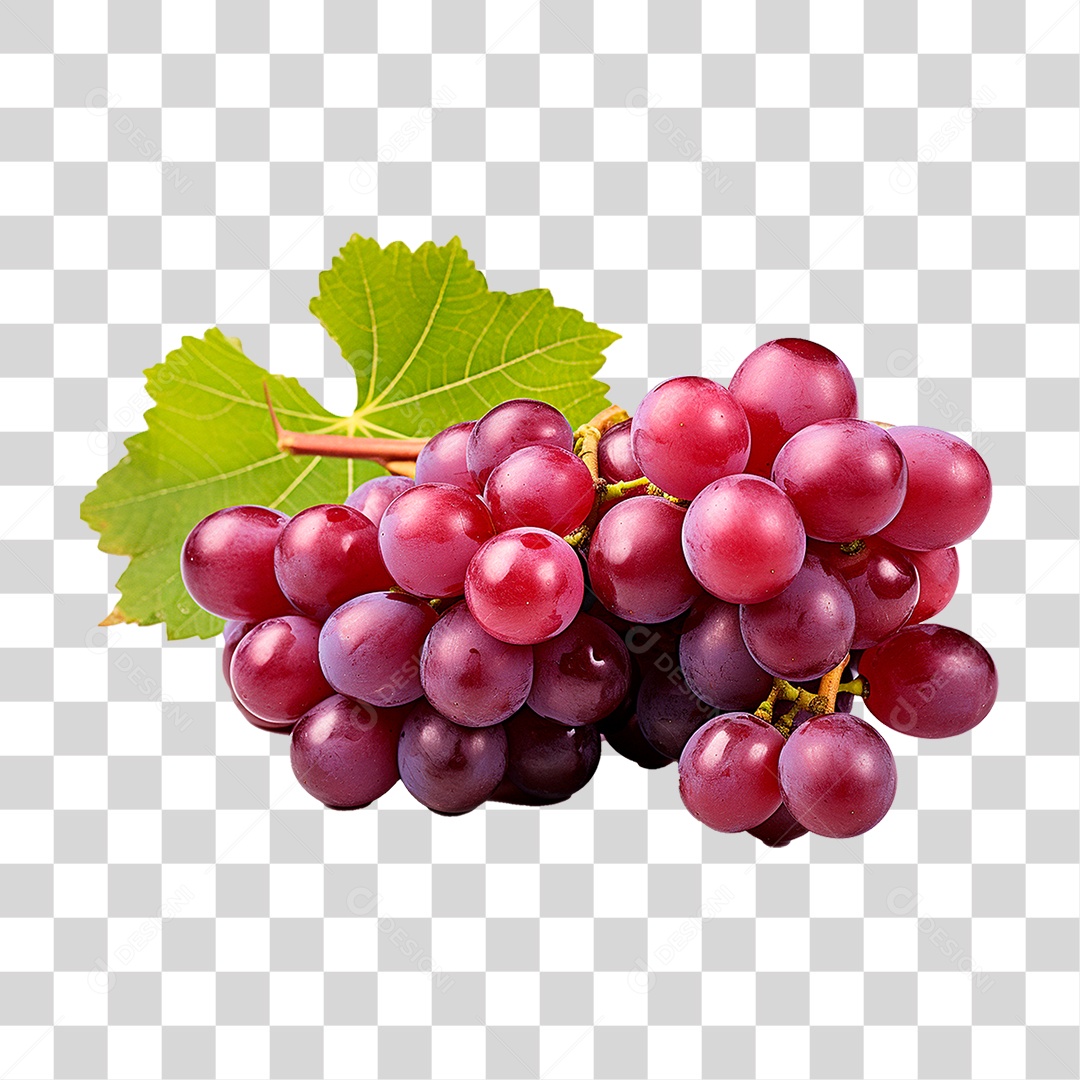 Cacho de Uva PNG Transparente