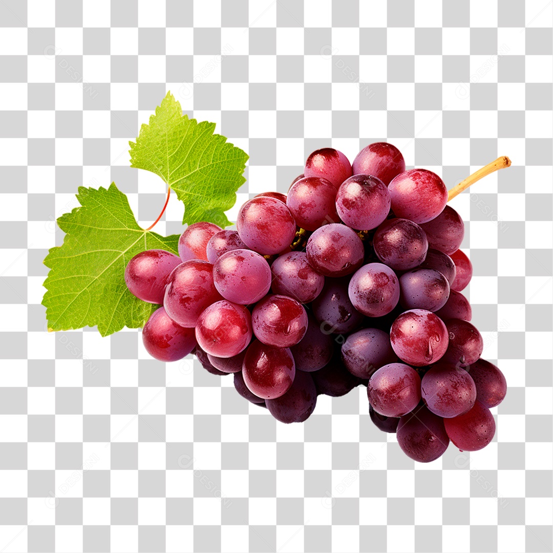 Cacho de Uva PNG Transparente