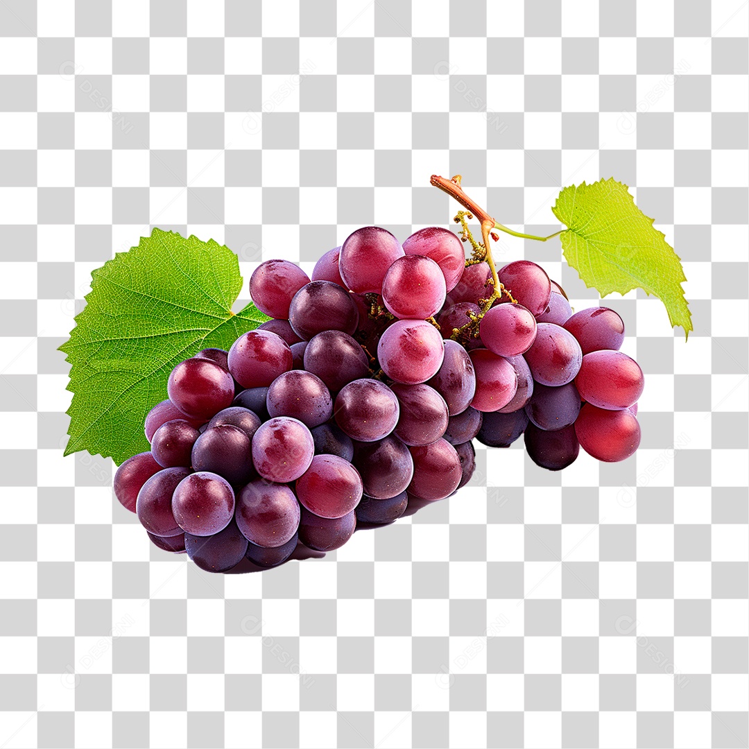 Cacho de Uva PNG Transparente