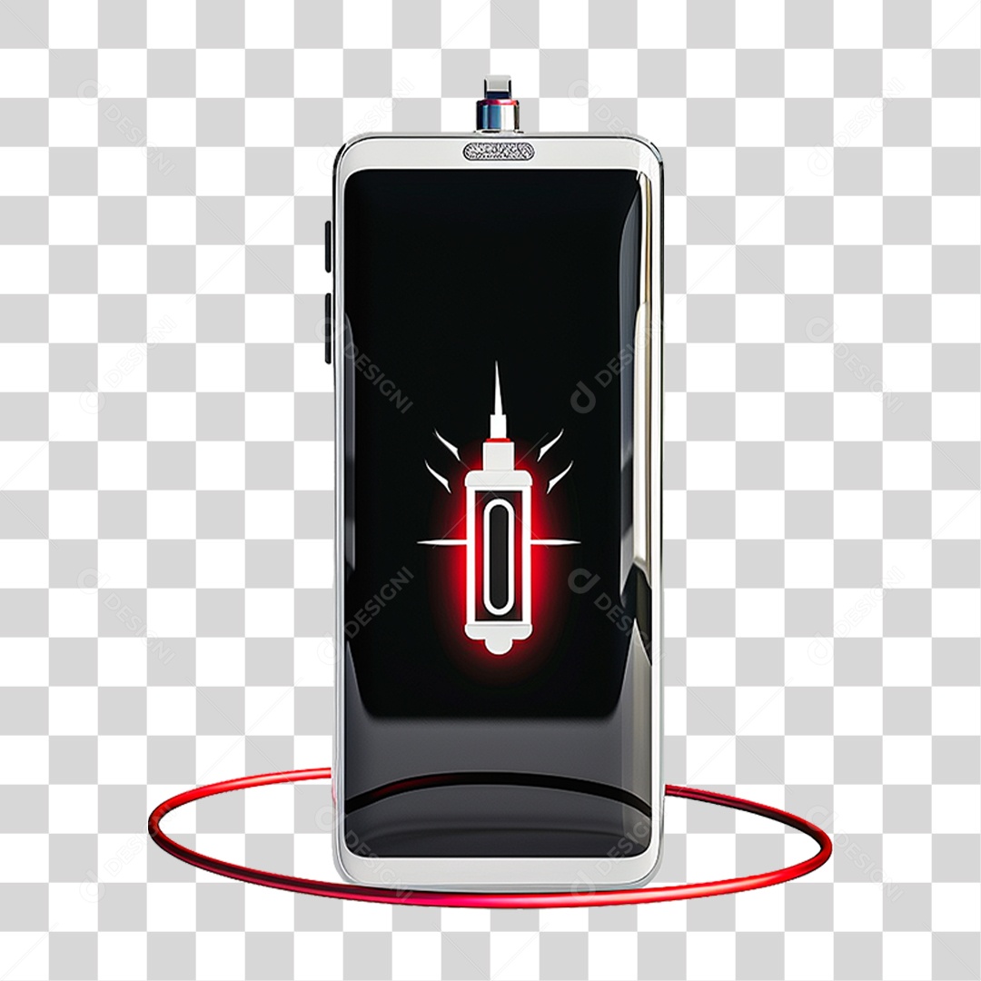 Carregando Bateria PNG Transparente