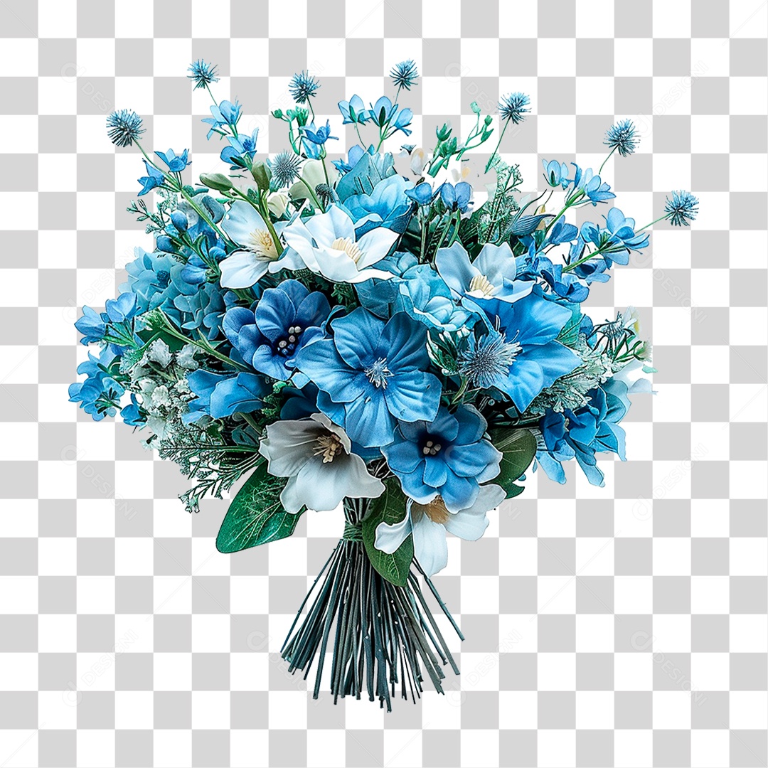 Buquê Flores PNG Transparente