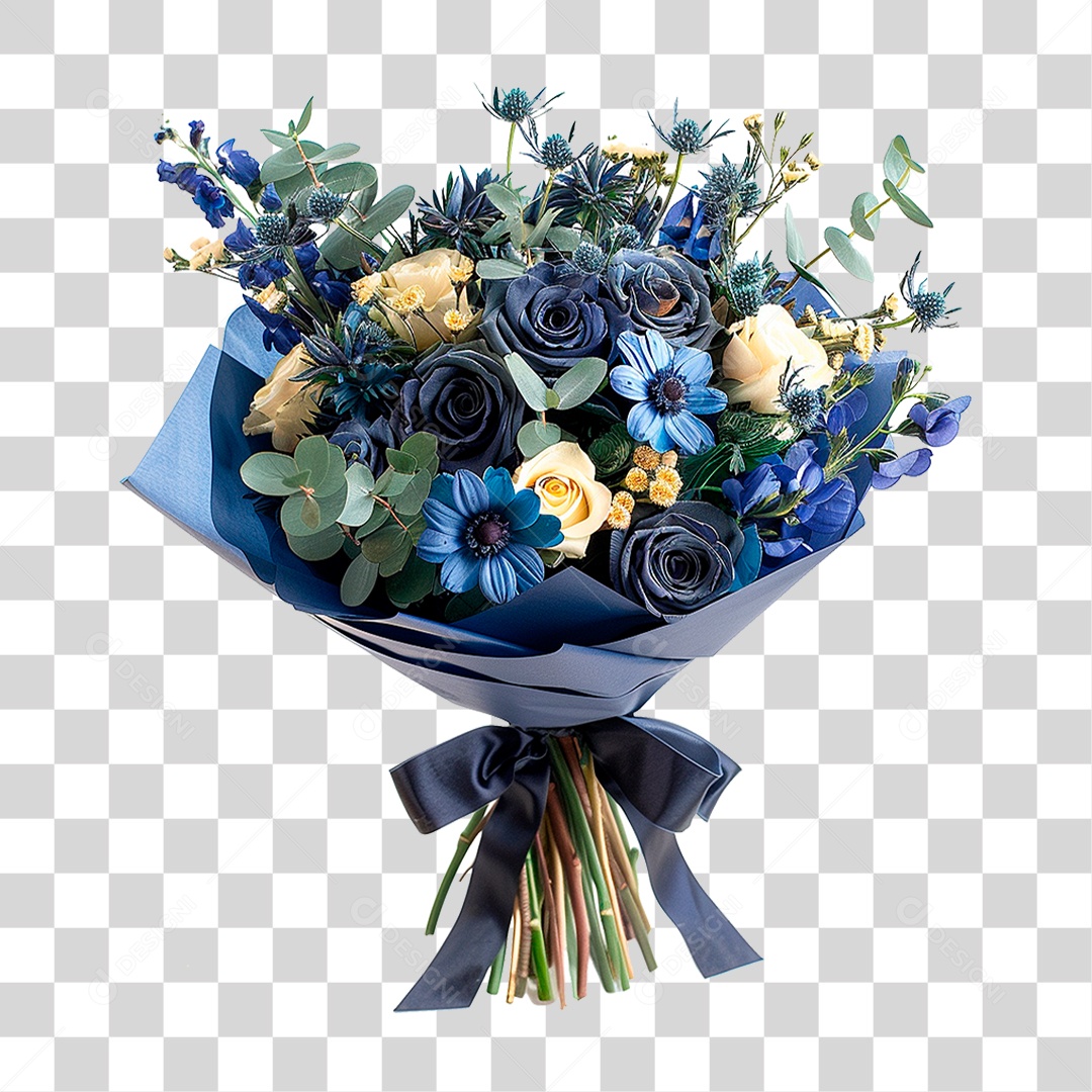 Buquê Flores PNG Transparente