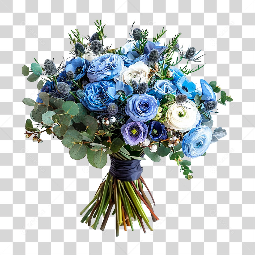 Buquê Flores PNG Transparente