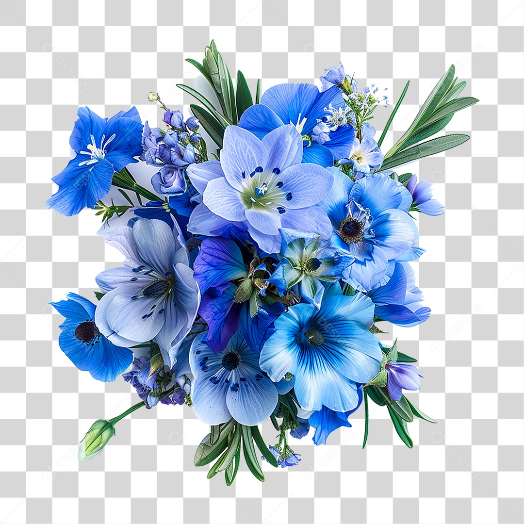 Buquê Flores PNG Transparente