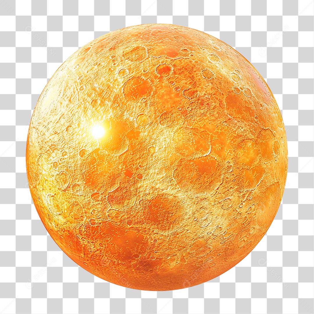 Sol Esfera PNG Transparente