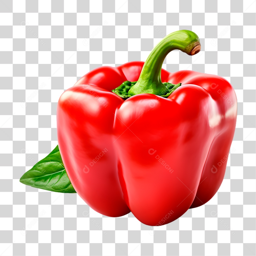 Pimentão Vermelho PNG Transparente