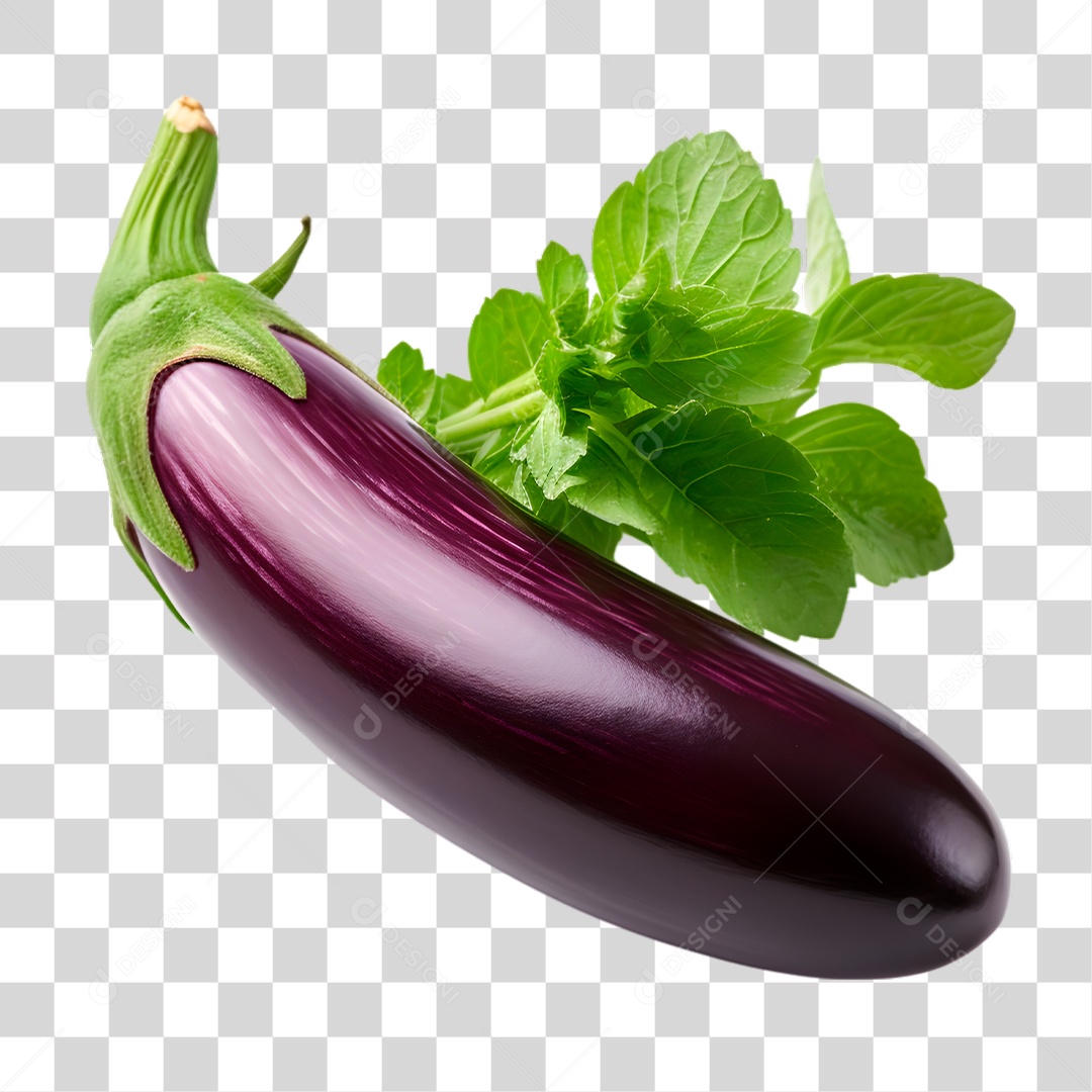 Fruta Berinjela PNG Transparente