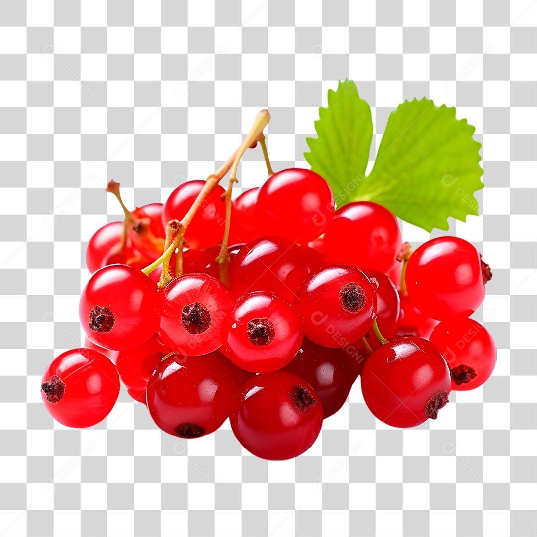 Groselha Vermelha PNG Transparente