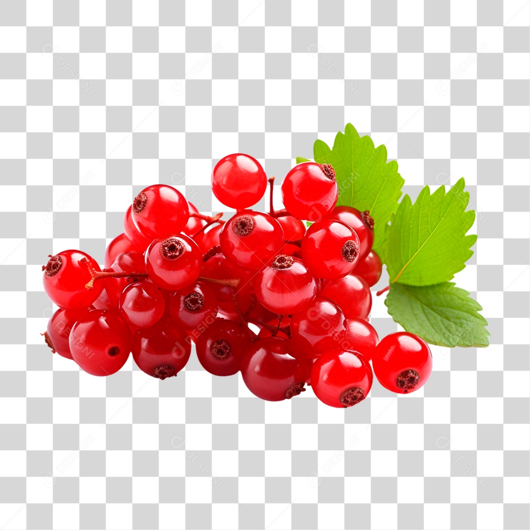 Groselha Vermelha PNG Transparente