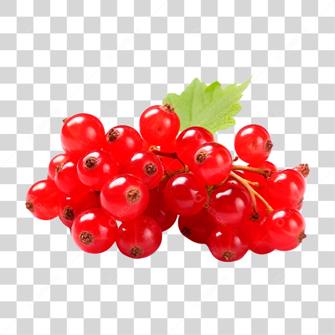 Groselha Vermelha PNG Transparente