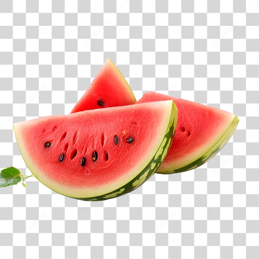 Fatia de Melancia PNG Transparente