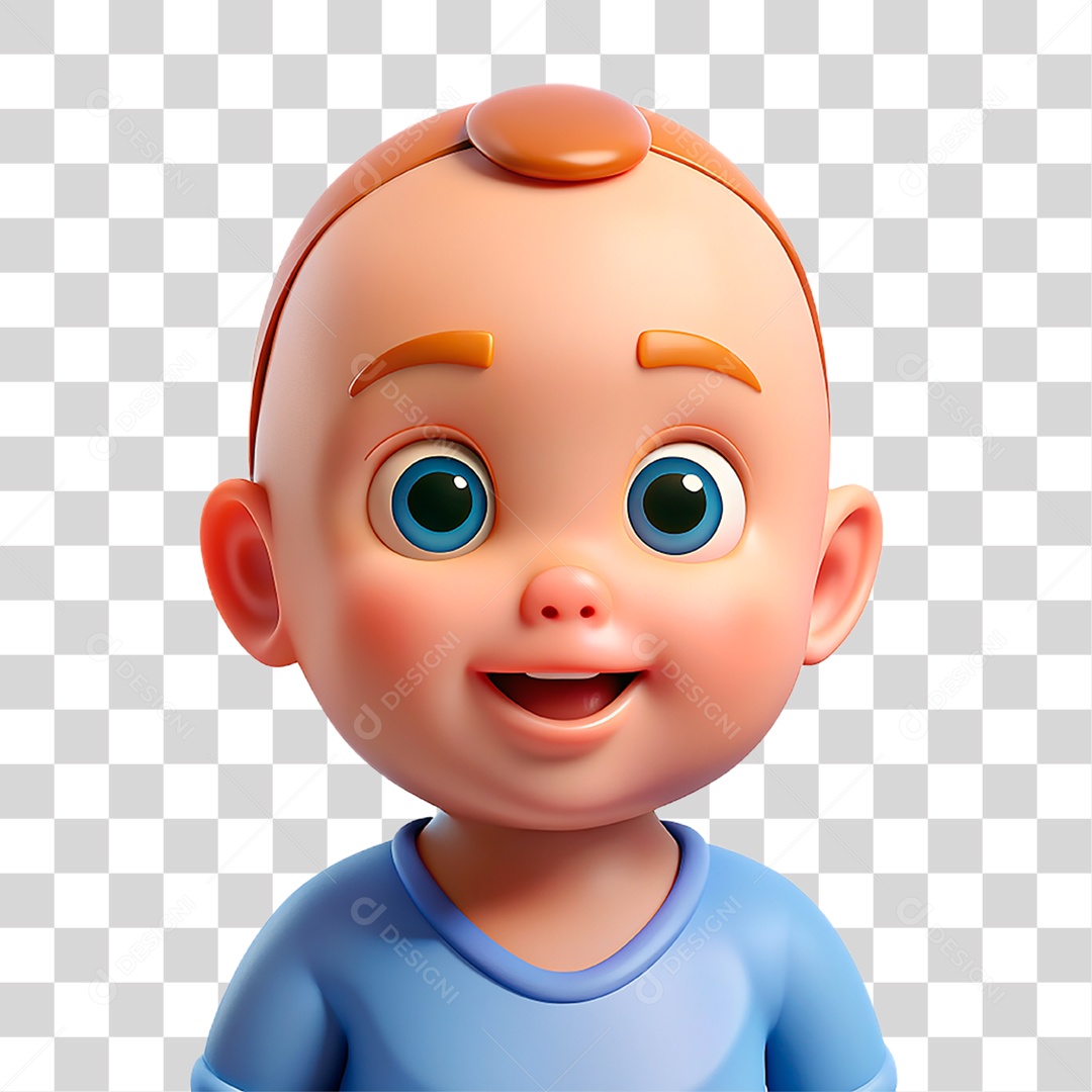 Personagem Bebê PNG Transparente